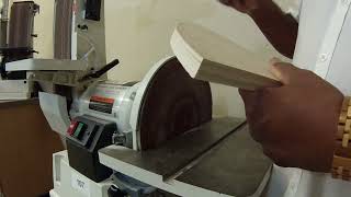 Disc belt Sander and oscillating spindle Sander for beginners [upl. by Ackley]