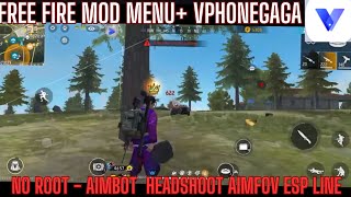 Saiu Script Free Fire  VPHONEGAGA vip Mod Menu Aim Bot ESP [upl. by Berni]