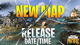 CALDERA MAP RELEASE TIMEDATE 😲 WARZONE PACIFIC [upl. by Eetsim]