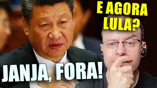 URGENTE CHINA EXIGE RETIRADA DE JANJA DE REUNIÕES OFICIAIS COM LULA [upl. by Emrich]