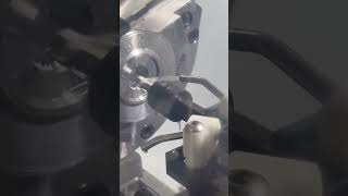 On spindle broaching Haas TL series at Extreme Automatics [upl. by Nosreffej]