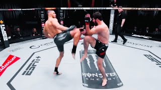 Magomed Ankalaev vs Johnny Walker 2 [upl. by Banyaz310]