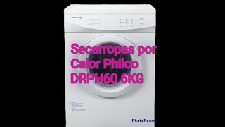 Secarropas por calor Philco Drph60 [upl. by Anali995]