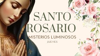 El Santo Rosario Misterios LUMINOSOS [upl. by Iegres144]