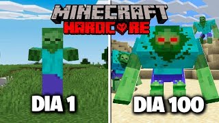 SOBREVIVIMOS 100 DIAS en MINECRAFT es MAS DIFICIL cada DIA 😰 SILVIOGAMER y FLEXVEGA [upl. by Chi871]