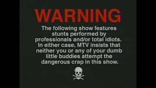 Jackass TV Series  Disclaimer S01E01 [upl. by Ispep]