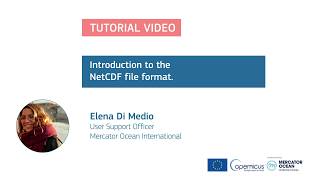 Tutorial  Introduction to the NetCDF format [upl. by Aenotna]