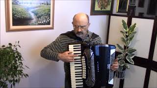 quotFUGETTAquot  a polyphonic gem for accordion by John Gart P Shigrove [upl. by Aoniak]