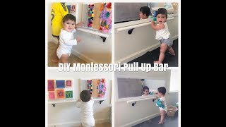 DIY Montessori Pull Up Bar [upl. by Femi]