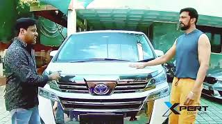 Kiccha Sudeep’s Toyota Vellfire matte PPF and personalisation by XPERT CAR CARE [upl. by Coward]