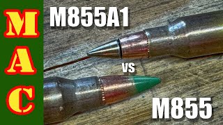 Test M855 vs M855A1 is the M855A1 really that good [upl. by Ninahs]