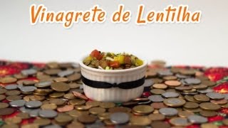 Vinagrete de Lentilha  Receitas de Minuto EXPRESS 27 [upl. by Swetiana]