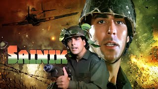 Jaam Woh Hai  Sainik Full Movie 4K  Akshay Kumar  सैनिक 1993 Ronit Roy Farheen  Bollywood [upl. by Carmen457]