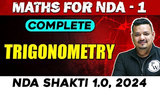 NDA Maths  Trigonometry  NDA 1 2024  Defence Wallah [upl. by Verney]