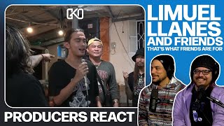 PRODUCERS REACT  Limuel Llanes and Friends Thats What Friends Are For Reaction [upl. by Neyud]