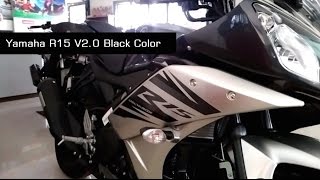 Yamaha R15 Version 20 New Model Invincible Black colour  India [upl. by Nolyd476]