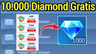 Cara mendapatkan 10000 diamond gratis ml mobile legend mobile legends mlbb [upl. by Alaham]