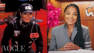 Janet Jackson Breaks Down 17 Looks From 1970 To Now  Life in Looks [upl. by Yatnod]