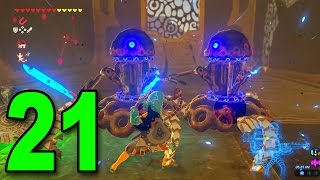 Zelda Breath of the Wild  Part 21  Vah Naboris Dungeon [upl. by Nowd436]