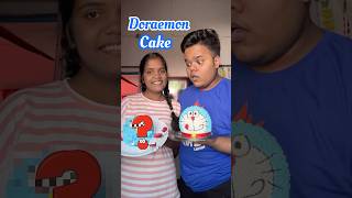 My Sister Vs Me  Who will make the best Doraemon Cake shorts [upl. by Malinde893]