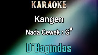 Kangen Karaoke DBagindas  Nada Cewek G [upl. by Jarred]