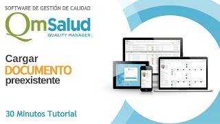 QmSalud Documentación Carga Inicial de un documento ya existente [upl. by Ygiaf]