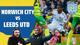 NORWICH CITY VS LEEDS UTD  INSTANT MATCH REACTION [upl. by Gusty172]