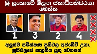 ඡන්ද සමීක්ෂණ ප්‍රතිඵලය වෙනස් වෙලා  Predicting the Outcome Sri Lanka 2024 Election [upl. by Florentia331]