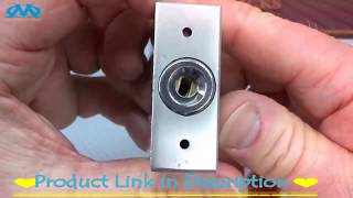 How to Open Disc Detainer Locks 🔓 FAST New 2018 [upl. by Dlnaod]