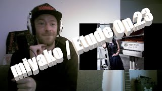 Miyakos étude miyako  Battery Metallica cover First time REACTION [upl. by Nordine53]