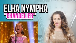 Vocal Coach Reacts to Elha Nympha  quotChandelierquot [upl. by Atinad99]