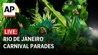 Rio Carnival 2024 LIVE Watch the samba schools’ parades in Brazil [upl. by Berkin]