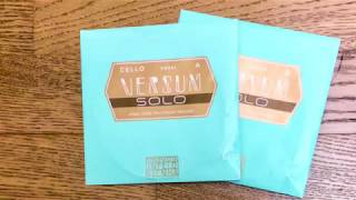 Versum Solo Cello Strings [upl. by Redep995]