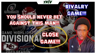 Chiefs vs Bills Reaction  NFL Playoffs Divisional Round 20232024 [upl. by Aillil]