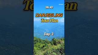 Darjeeling Tour plan🏔Day3 with travel cost shortsfeed darjeeling tourguide travel travelguide [upl. by Helm789]