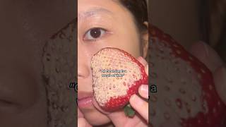 Pores who 🍓😱 How I keep my skin porefree with Roundlab [upl. by Sigmund]