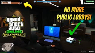 GTA Online  You Can Now Do Agency Contract Missions In Invite Only Sessions The Contract DLC [upl. by Icat]