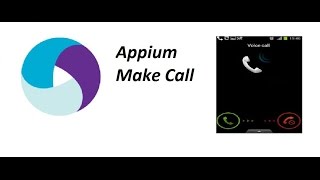 Appium Example Calling Number [upl. by Flower285]