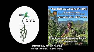 Subsistence Crop Podcast S1E7 David Bienenstock Great Moments in Weed History Host [upl. by Esila]