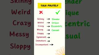 Talk politely in English language  shortsenglishenglishstudy [upl. by Woodcock646]