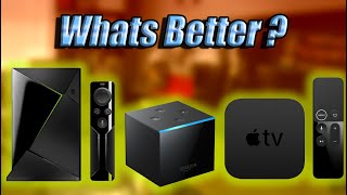 Is Apple TV 4K Better Than NVidia Shield or FireTV Cube [upl. by Maziar171]