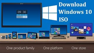 How to Download Windows 10 ISO  Downloader 2017 [upl. by Bosch]