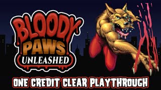 Bloody Paws Unleashed Steam  Story Mode  1CC Playthrough [upl. by Spatola]