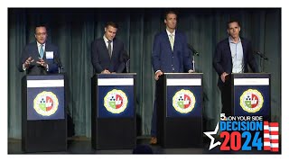 Missouri Senate Debate Hawley Kunce spar over issues [upl. by Cacilia]