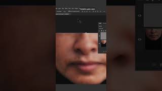 Soften skin in photoshop 😱photoshop edit shorts [upl. by Edmead]