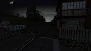 2Z95 Northern 158754 at Level Crossing [upl. by Marva]