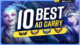 The 10 BEST ADCs to ESCAPE LOW ELO in Season 14  League of Legends [upl. by Eerehc268]