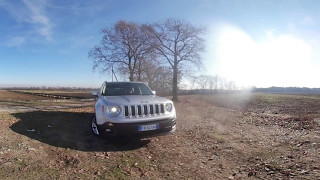 Jeep Renegade Limited  Prova  Test  Video 360° [upl. by Elyad429]