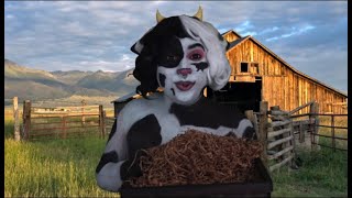 ASMR Roleplay  Bessie Welcomes You To Farm Bodypaint Crinkle Sounds Tapping [upl. by Hardigg214]