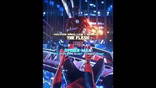 Flash vs Spiderman andrew garfeild dc marvel trending youtubeshorts viral shorts mosverse [upl. by Legir]